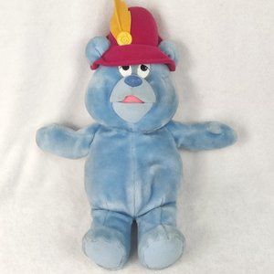 disney’s gummi bears fisher price 1985 vintage tummi plush stuffed animal